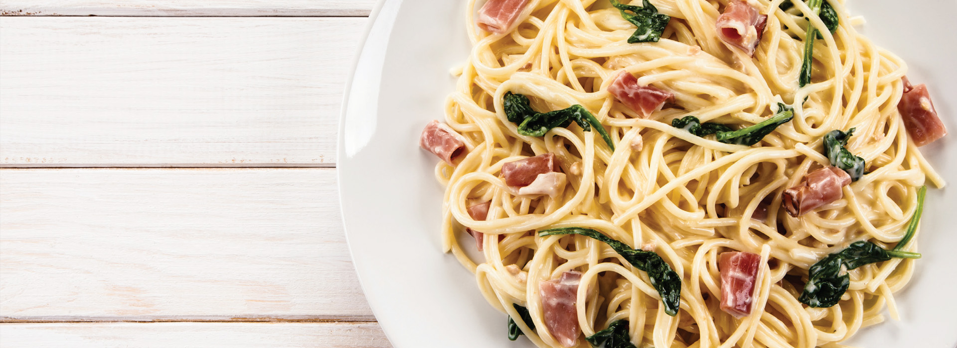 Spaghetti Squash with Bacon, Spinach, & Goat Cheese - Rocky Mountain