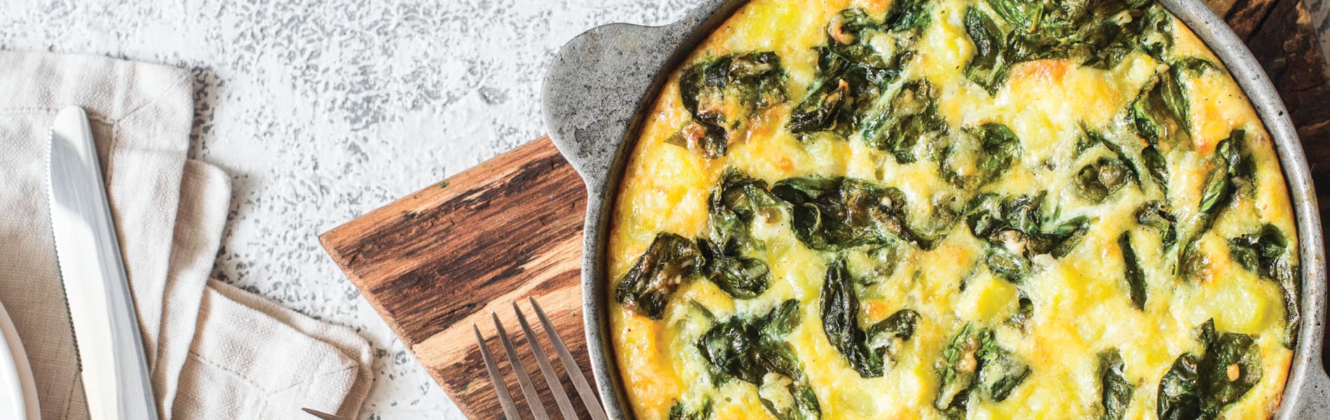 Smoked mackerel and spinach baked eggs Rocky Mountain Analytical